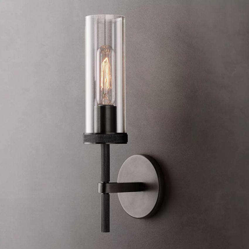 Lambert Knurled Sconce - YhLamps