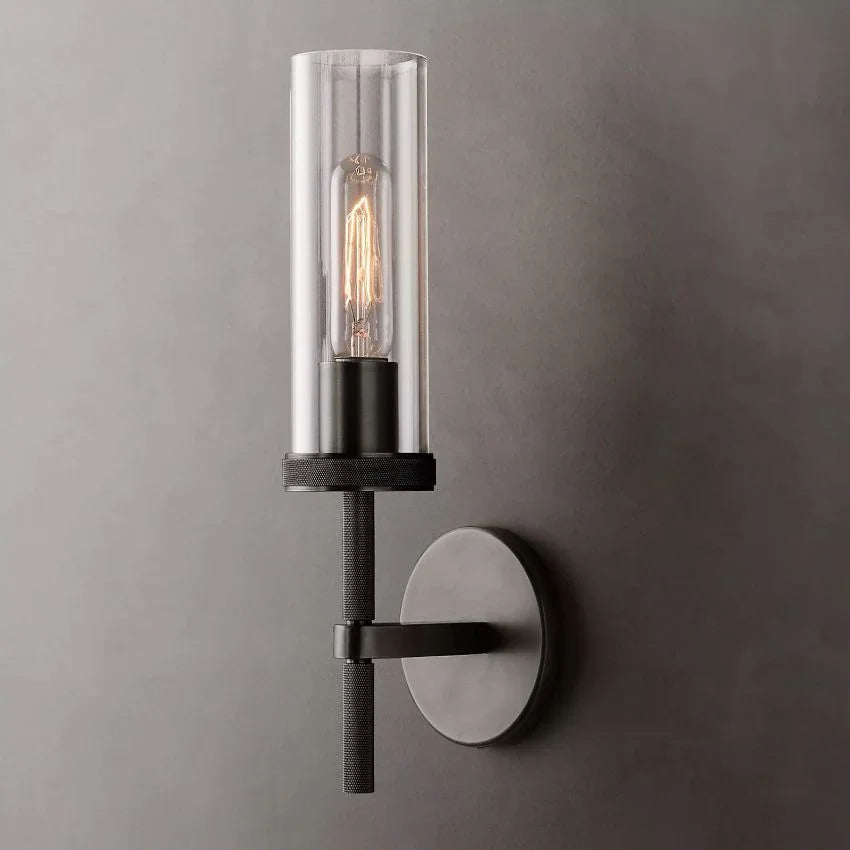 Lambert Knurled Sconce - YhLamps