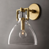 Machinist Glass Cloche Sconce 8 - YhLamps
