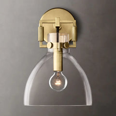 Machinist Glass Cloche Sconce 8 - YhLamps
