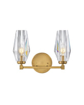 Possini Faceted Clear Crystal Wall Sconce 2-Light - YhLamps