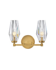 Possini Faceted Clear Crystal Wall Sconce 2-Light - YhLamps