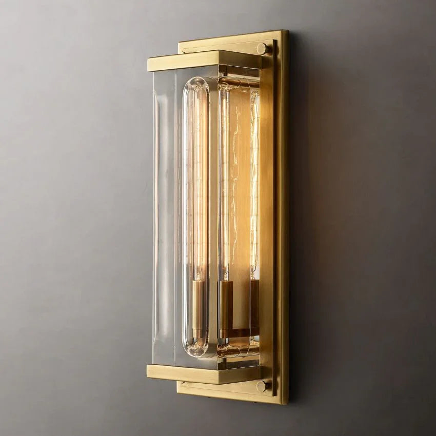 Savile Grand Rectangular Sconce - YhLamps