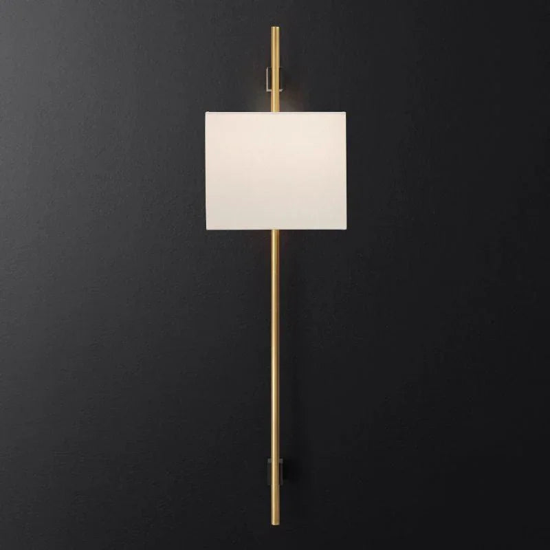 Vela Round Bar Sconce - YhLamps