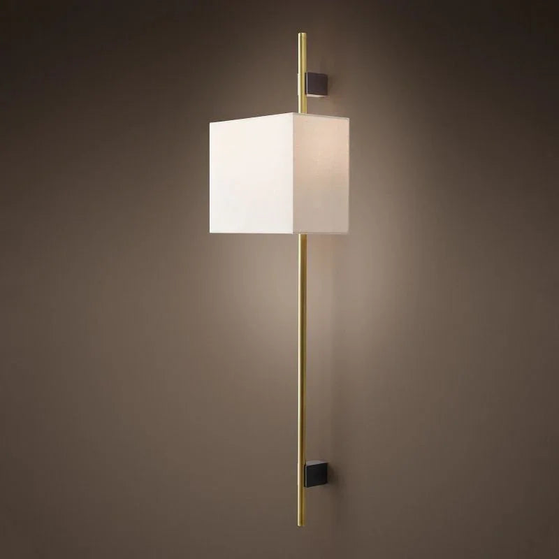 Vela Round Bar Sconce - YhLamps