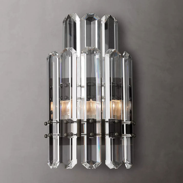 Bonnie Faceted Crystal Sconce - YhLamps