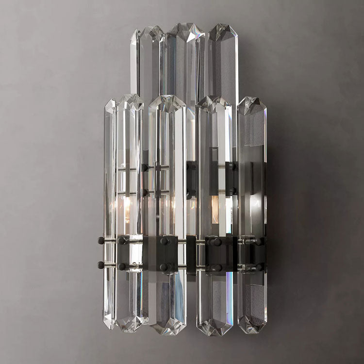 Bonnie Faceted Crystal Sconce - YhLamps