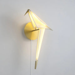 Perching Bird Plug In Wall Lamp - YhLamps