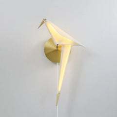 Perching Bird Plug In Wall Lamp - YhLamps