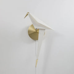 Perching Bird Plug In Wall Lamp - YhLamps