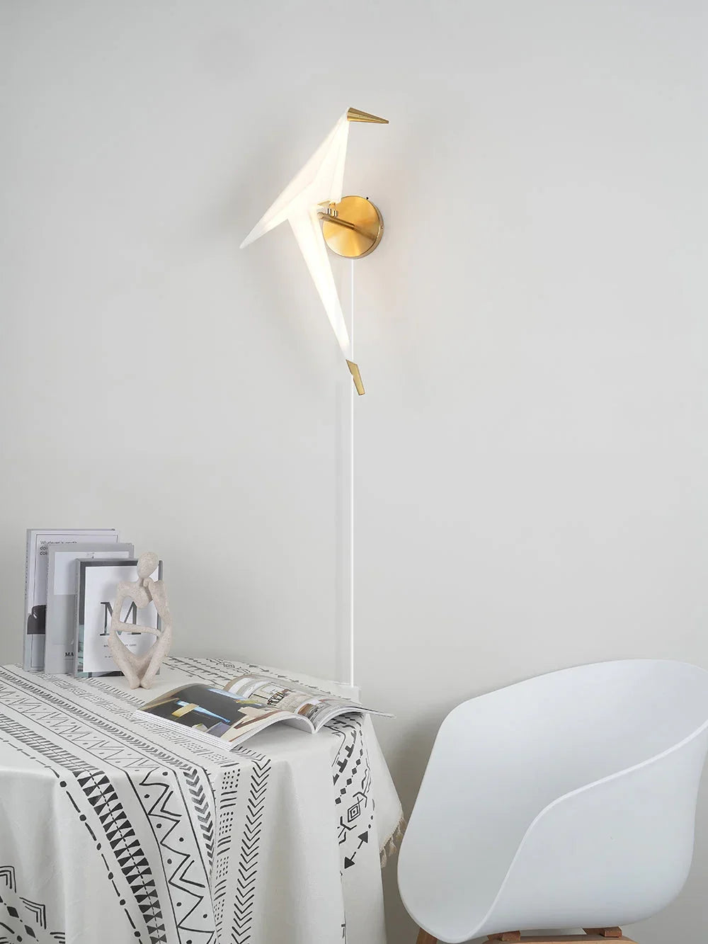 Perching Bird Plug In Wall Lamp - YhLamps