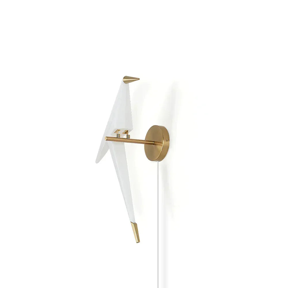 Perching Bird Plug In Wall Lamp - YhLamps