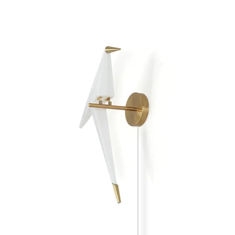 Perching Bird Plug In Wall Lamp - YhLamps