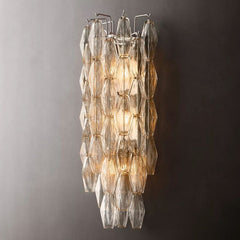 Murano Clear Glass Sconce - YhLamps