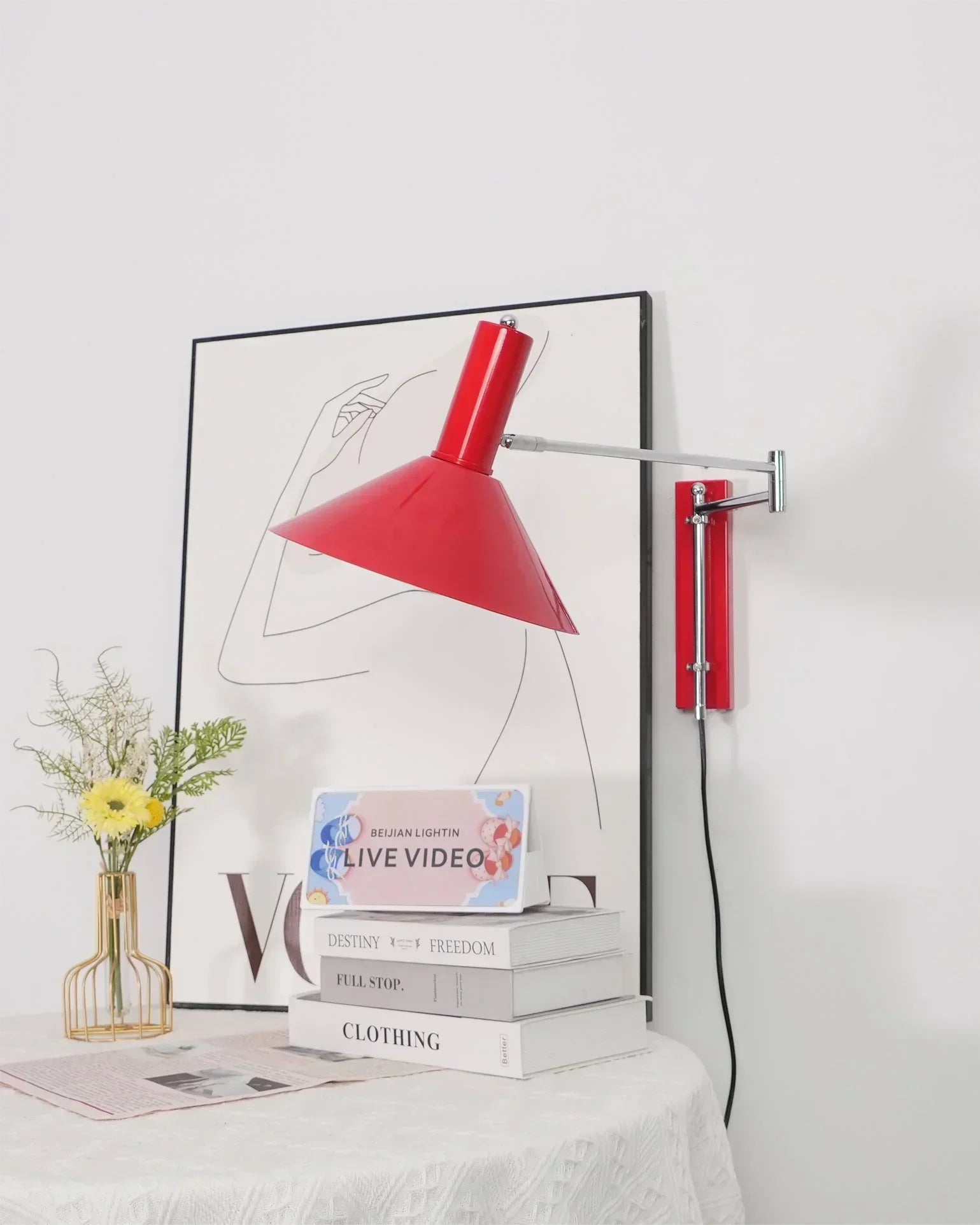 Anvia Plug In Wall Lamp - YhLamps