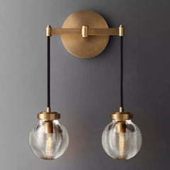 Pearl Double Wall Sconce - YhLamps