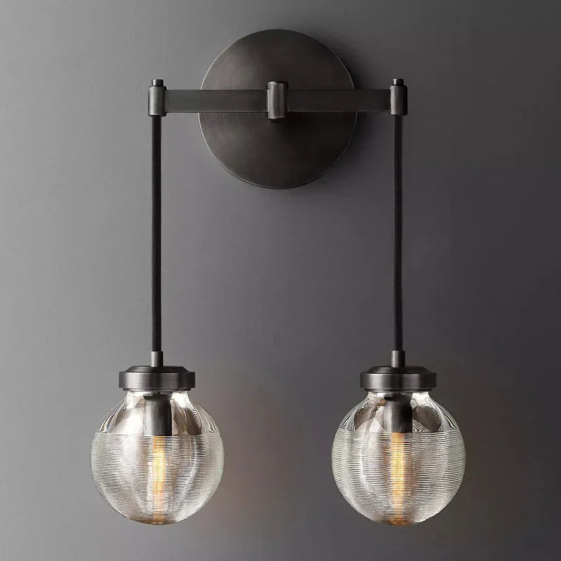 Pearl Double Wall Sconce - YhLamps