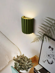 Fluted Resin Wall Lamp - YhLamps