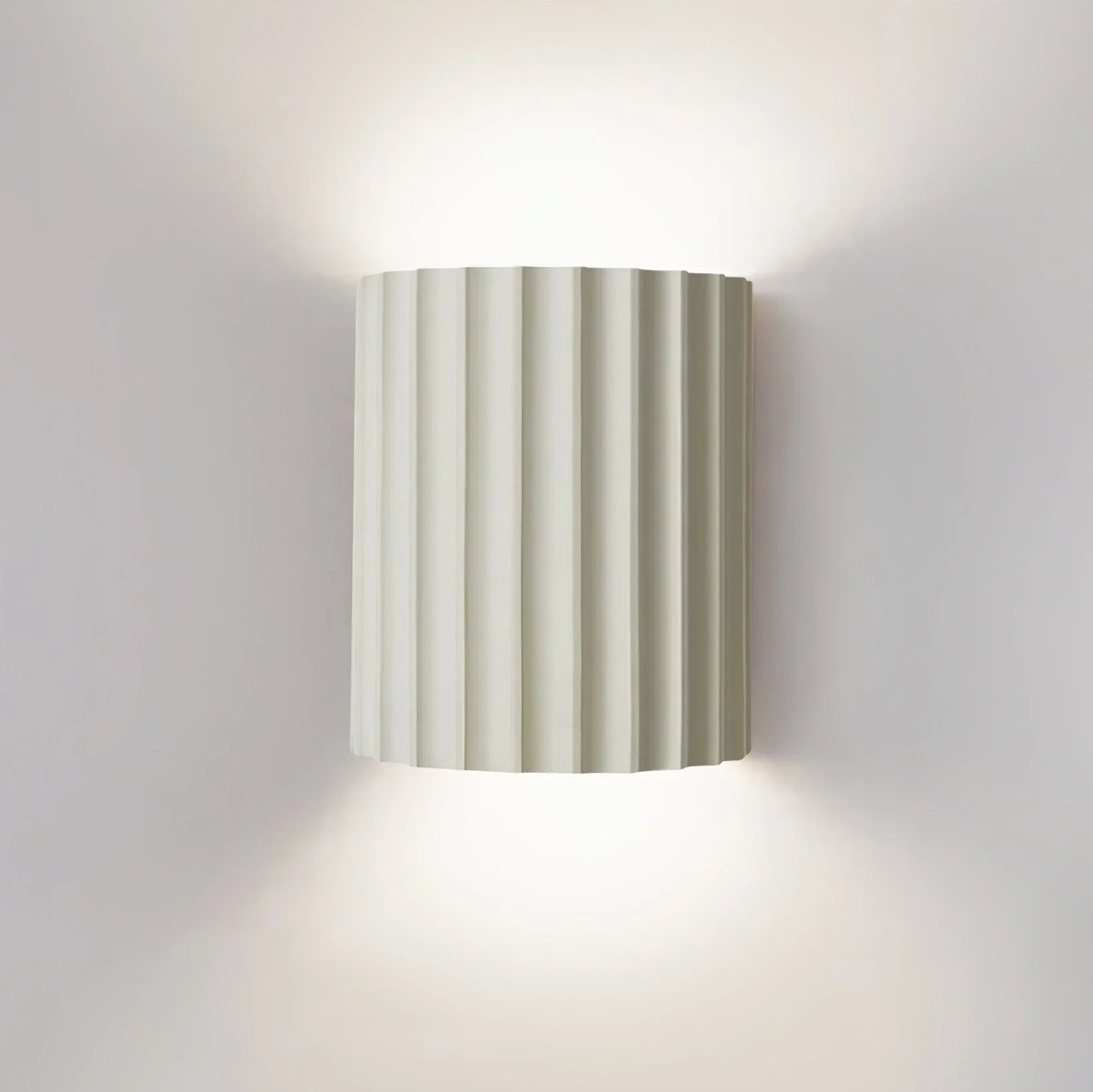 Fluted Resin Wall Lamp - YhLamps