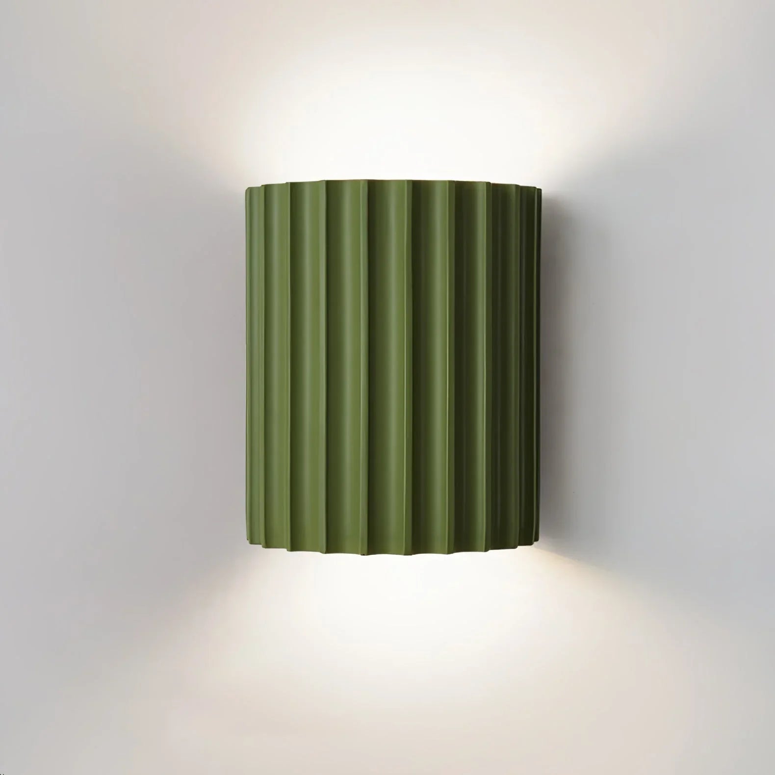 Fluted Resin Wall Lamp - YhLamps
