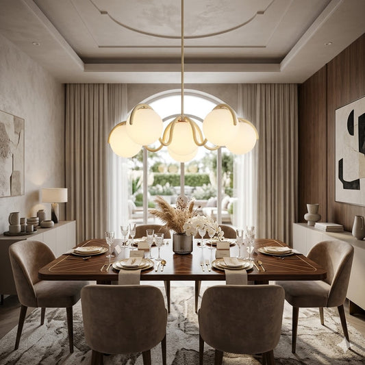 Modern Linear Chandelier Design: Defining Your Dining Sanctuary with Reedway