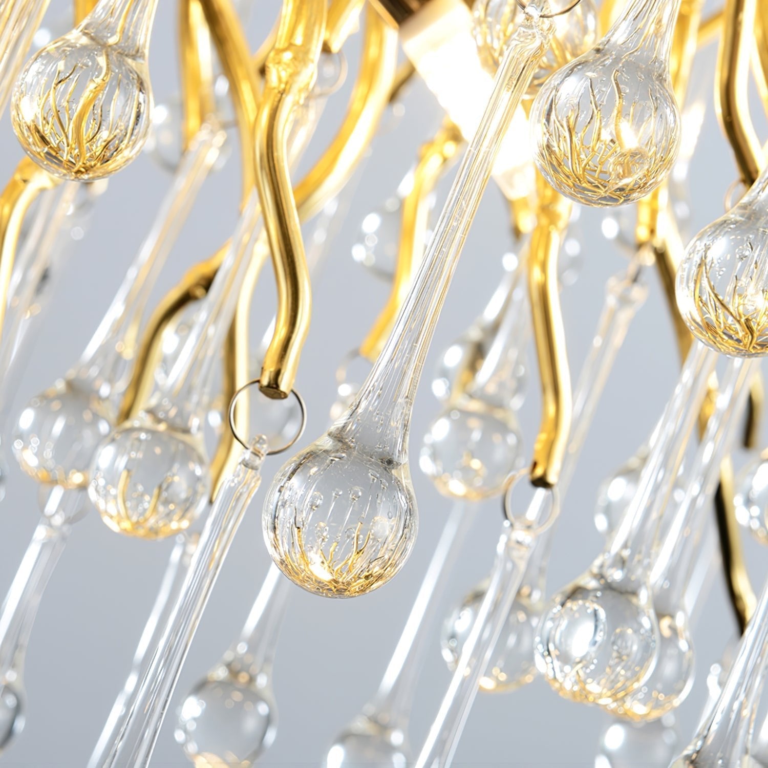 Teardrop Crystal Chandelier - YhLamps