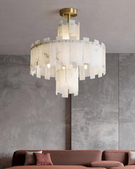Regina Alabaster Chandelier - YhLamps