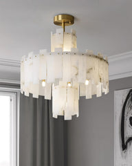 Regina Alabaster Chandelier - YhLamps
