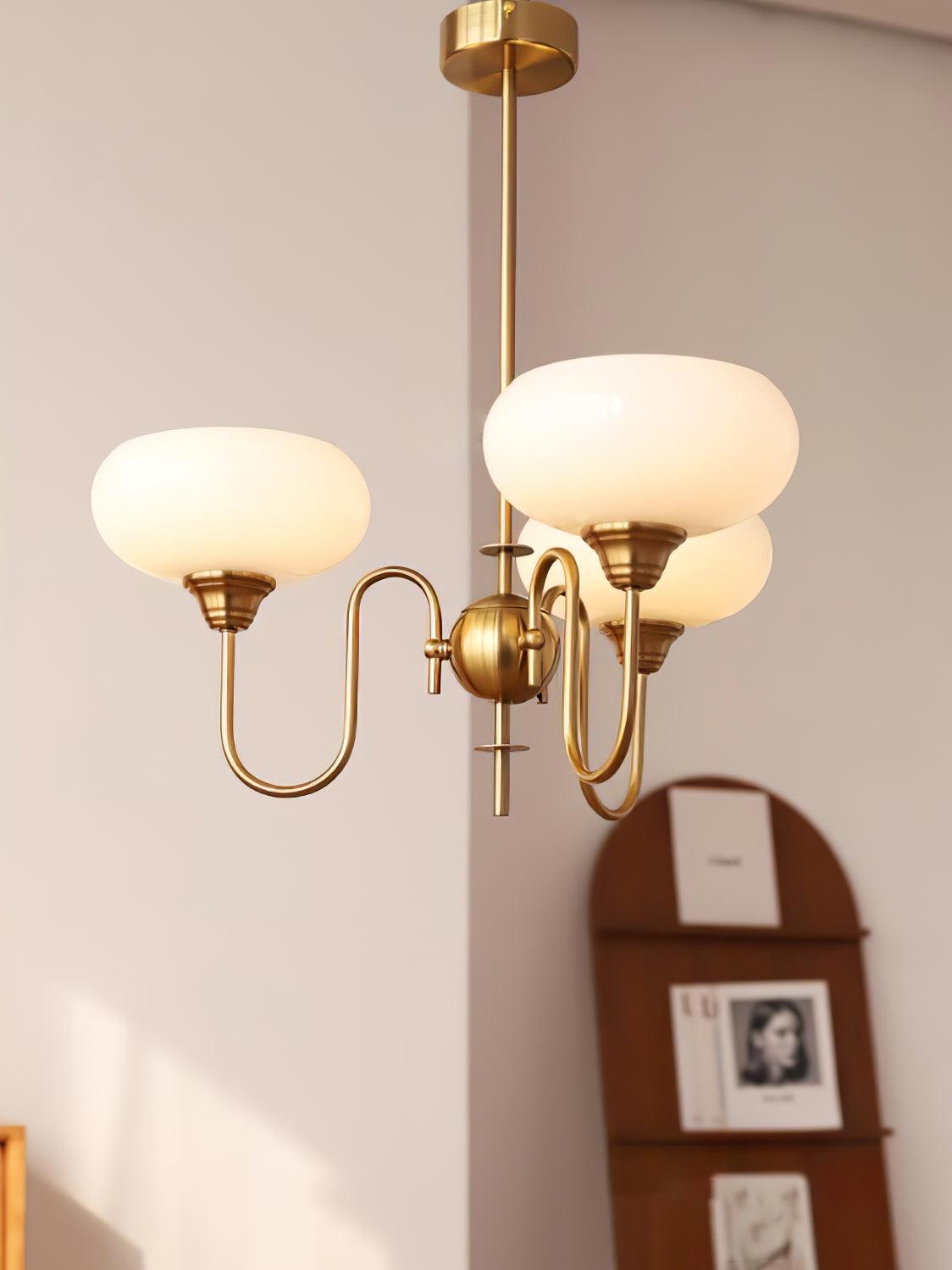 Creamy Persimmon Chandelier - YhLamps