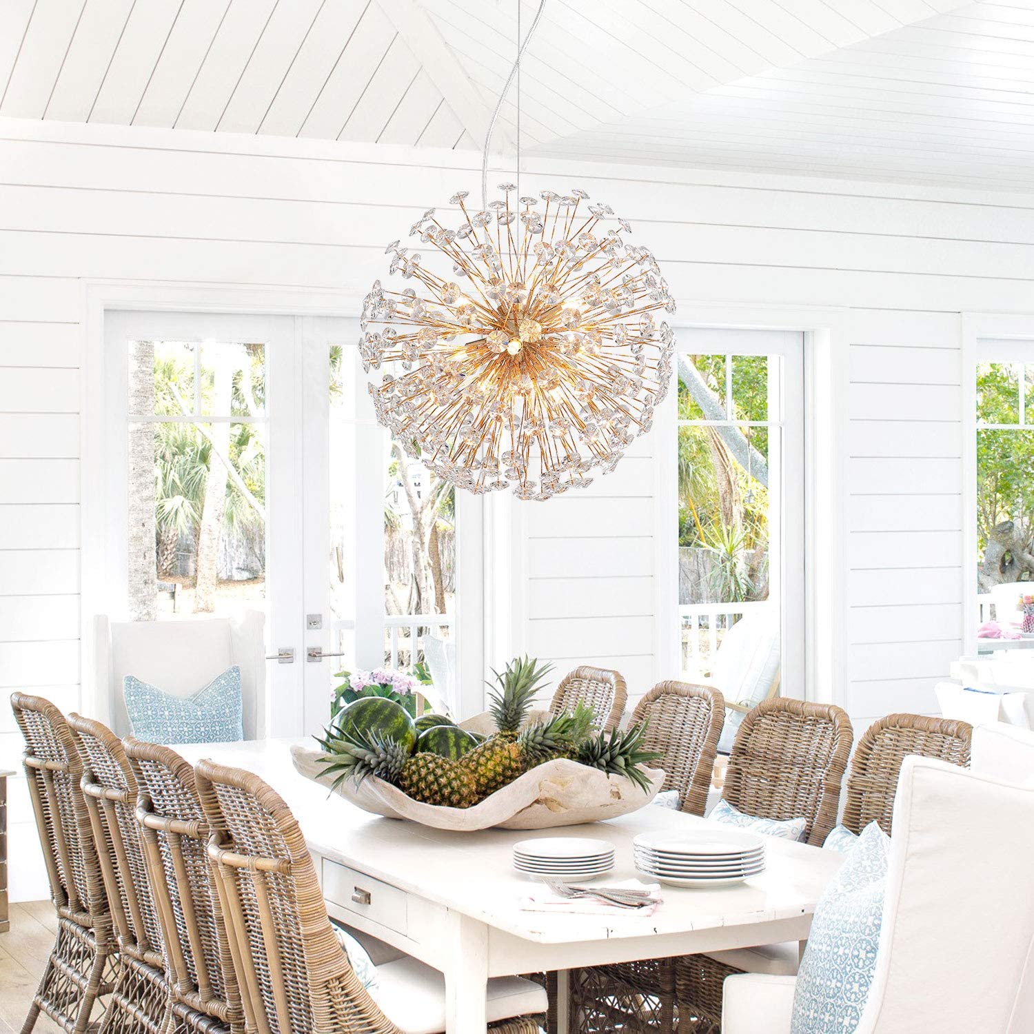 Crystal Dandelion Chandelier - YhLamps