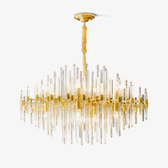 Vintage Antique Brass Chandelier - YhLamps