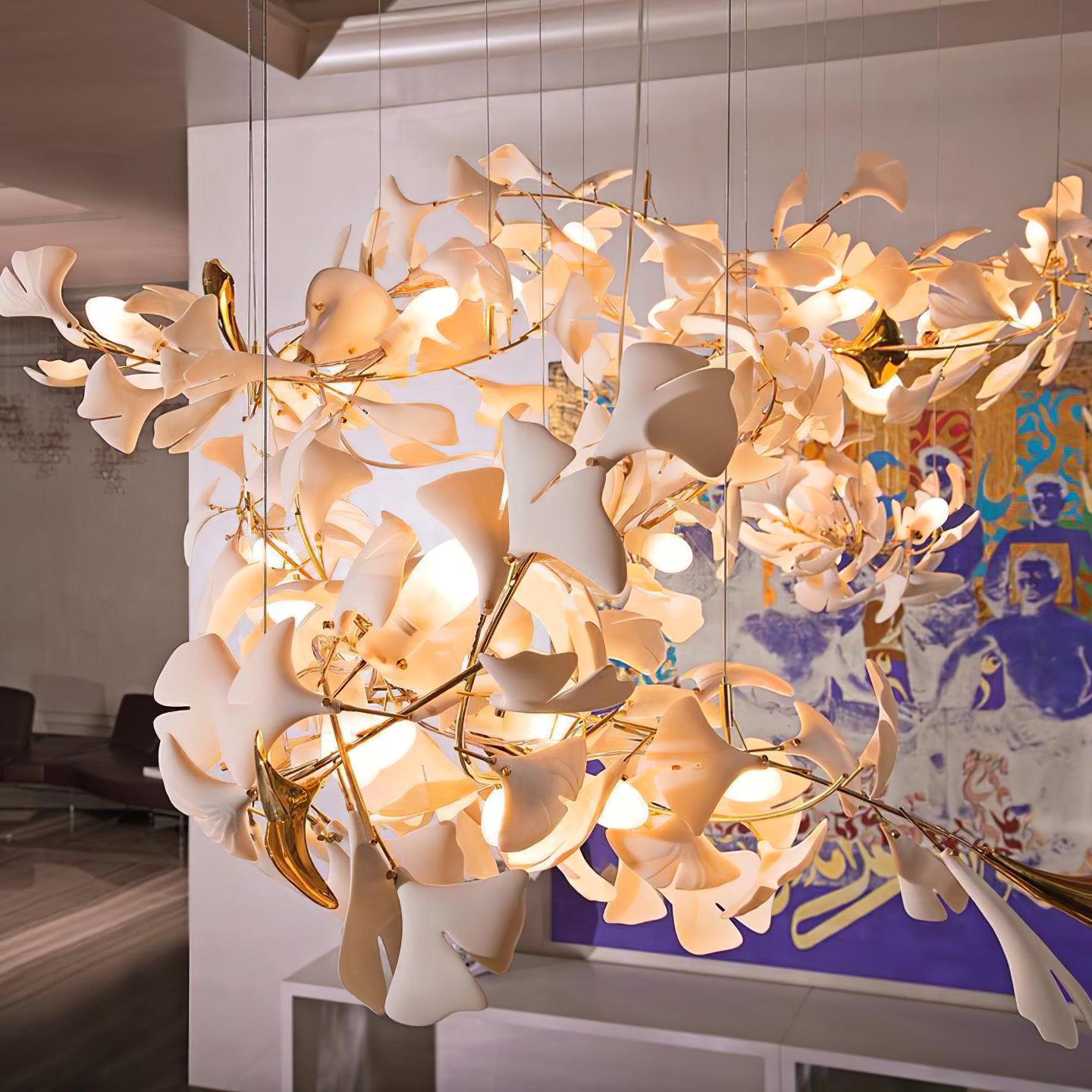 Gingko Chandelier G - YhLamps