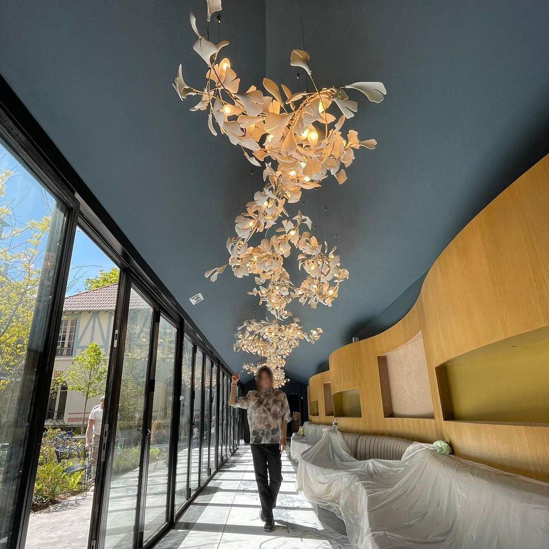 Gingko Chandelier G - YhLamps