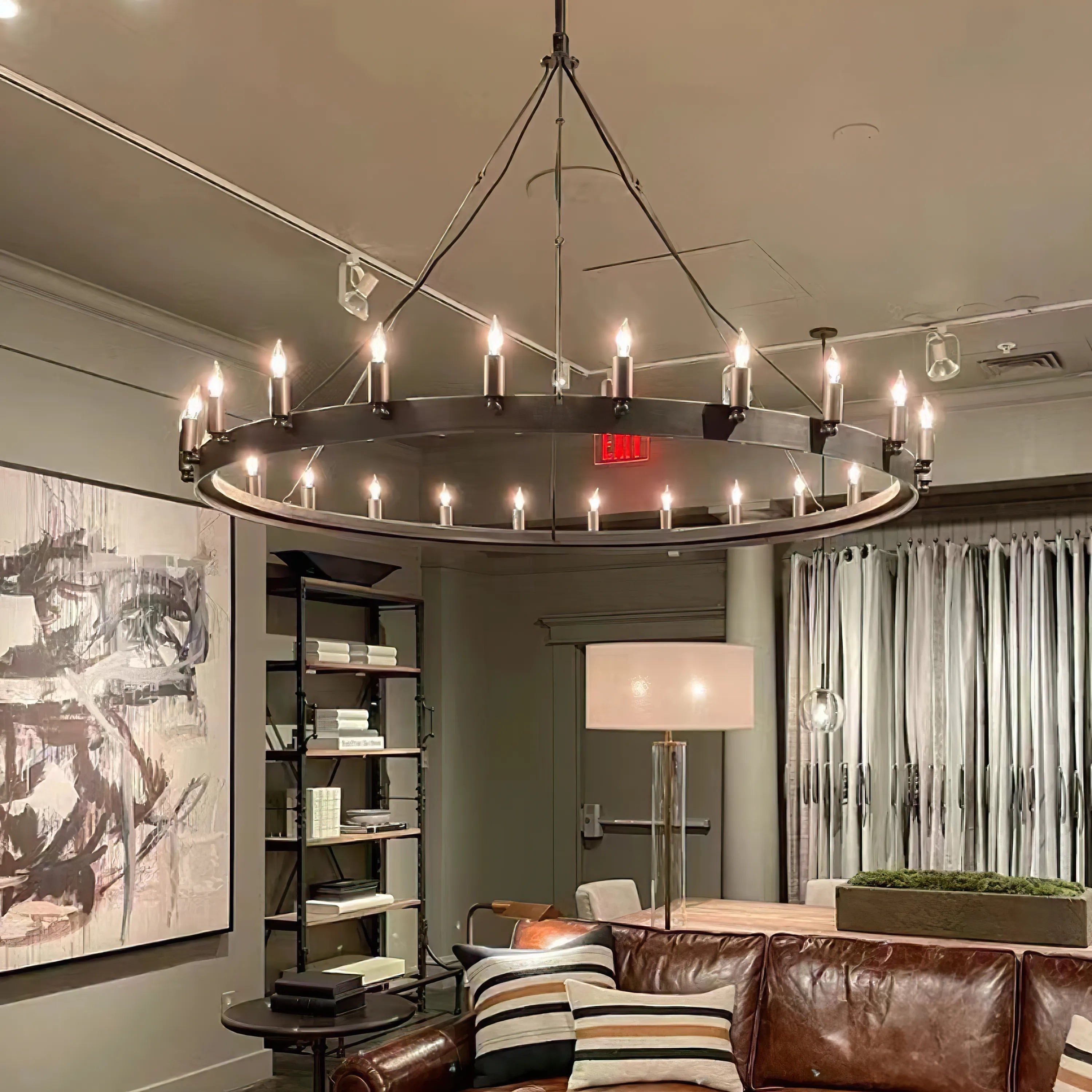 Vintage Round Chandelier - YhLamps