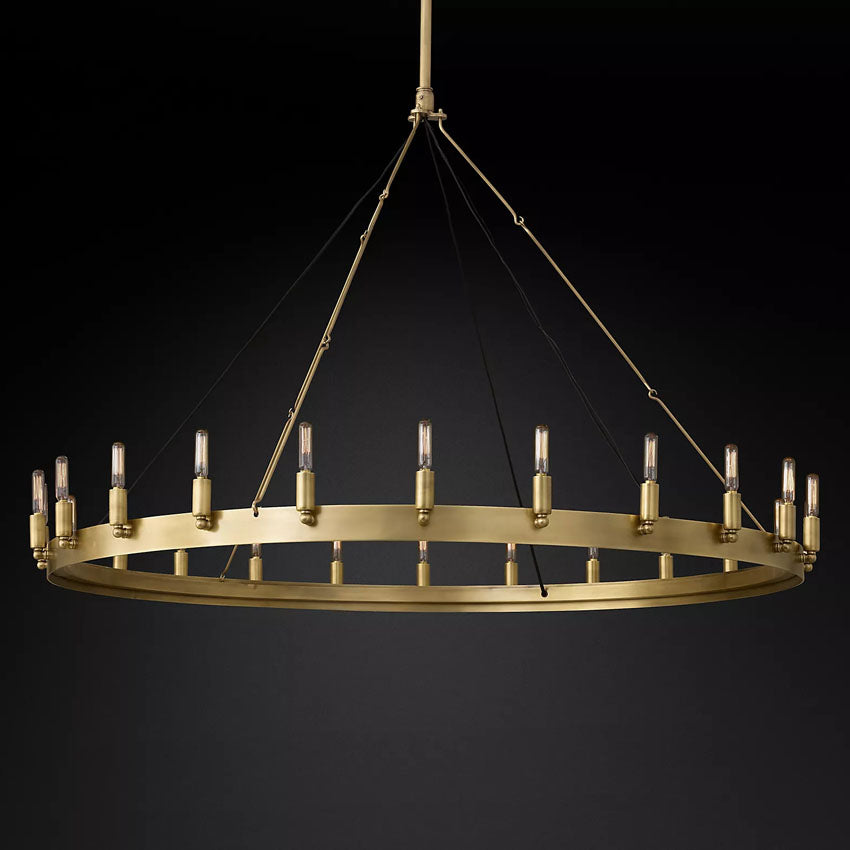 Vintage Round Chandelier - YhLamps