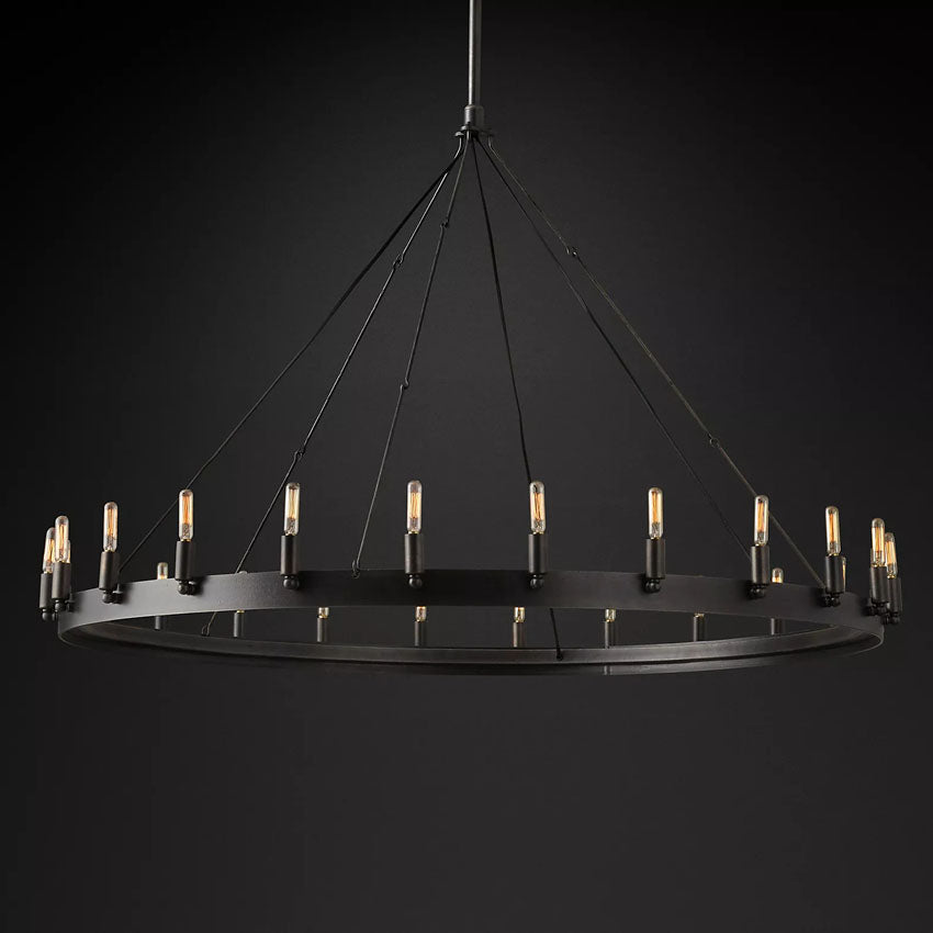 Vintage Round Chandelier - YhLamps