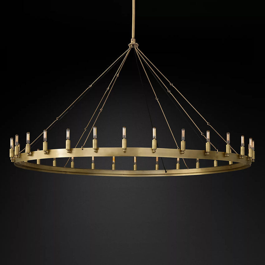 Vintage Round Chandelier - YhLamps