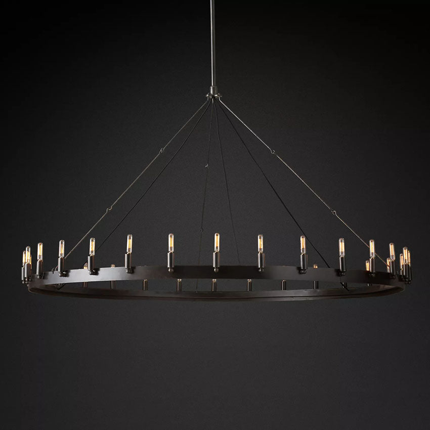 Vintage Round Chandelier - YhLamps