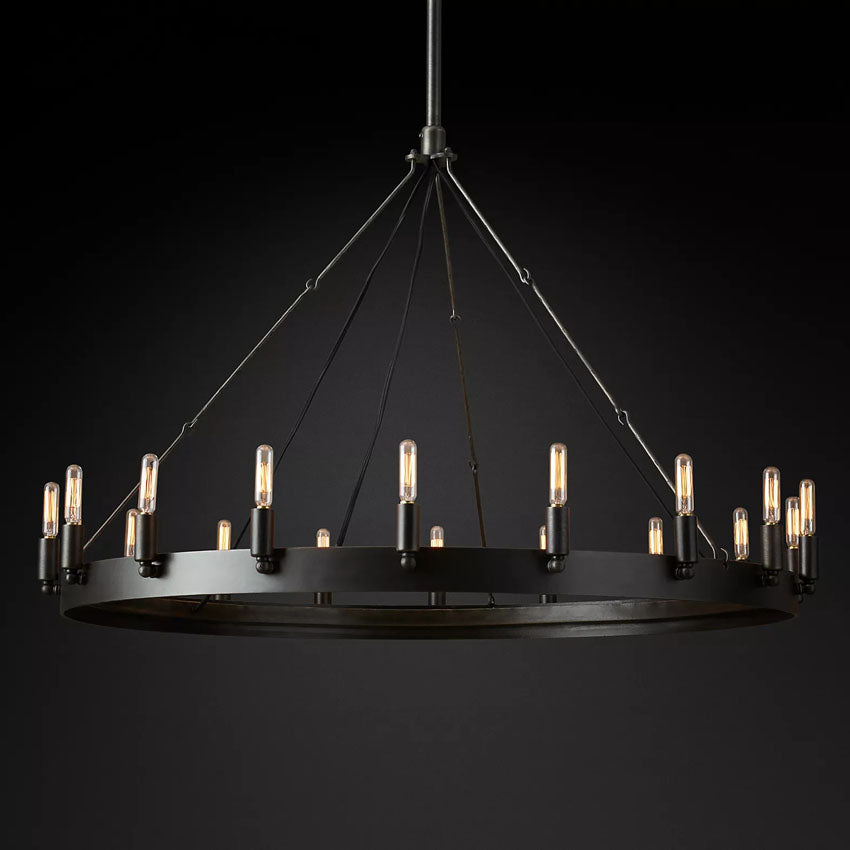 Vintage Round Chandelier - YhLamps