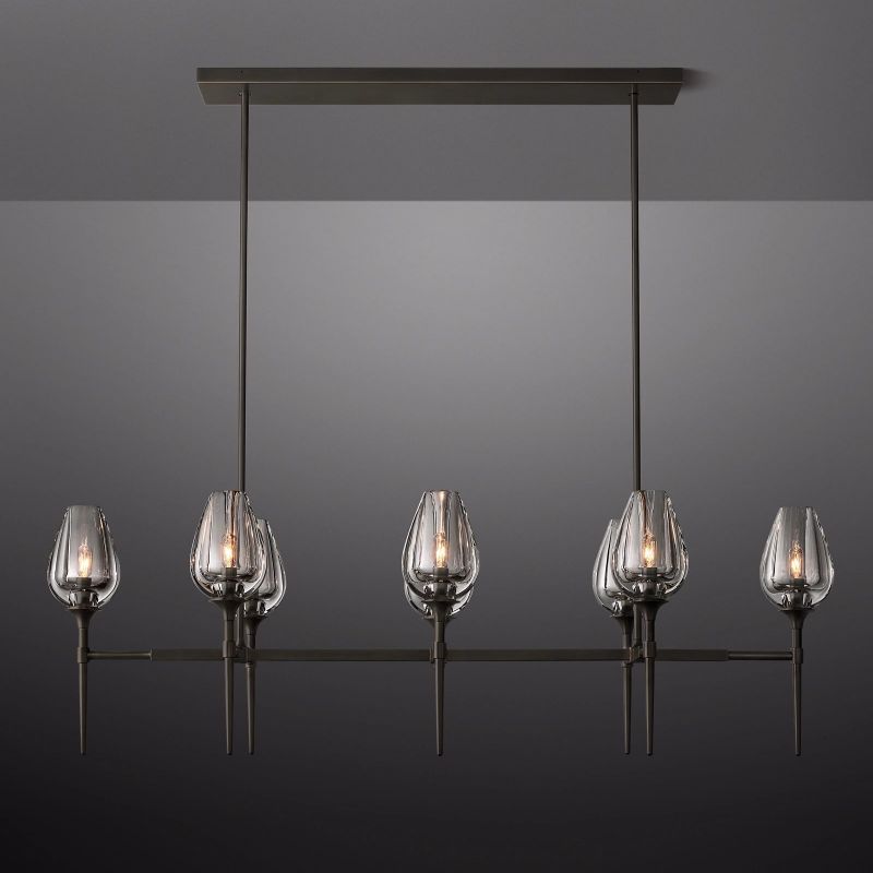 Tulip Linear Chandelier 52 - YhLamps
