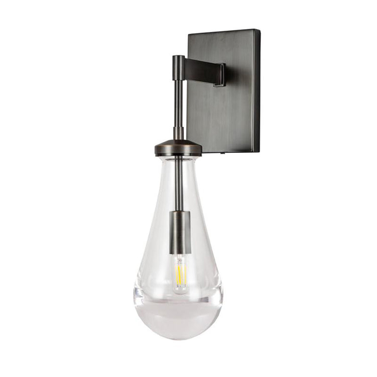 Raindrop Sconce MattBlack - YhLamps