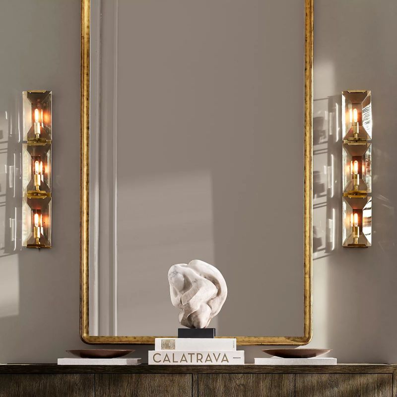 Faceted Crystal Wall Sconce - YhLamps
