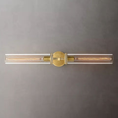 Lambert Knurled Grand Linear Sconce - YhLamps