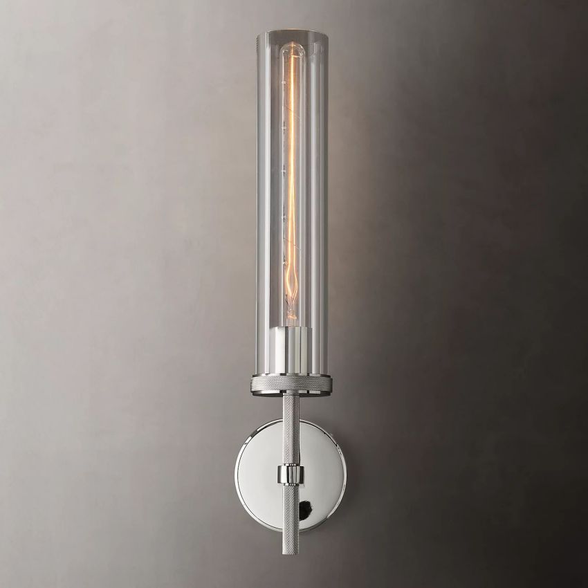 Lambert Knurled Grand Sconce - YhLamps