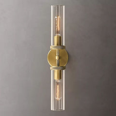 Lambert Knurled Linear Sconce - YhLamps